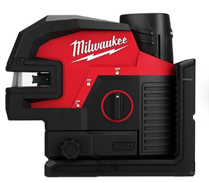 lot 153 image: Milwaukee 3624-20 M12 Green Laser  Cross Line & 4-Points