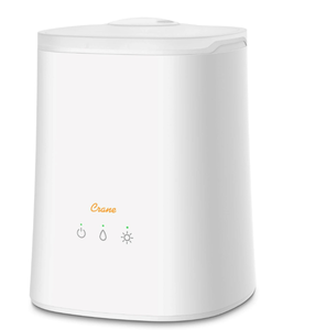 lot 160 image: Crane 1.2 Gallon Cool Mist Top Fill Humidifier & Aroma Diffuser for Medium to Large Rooms