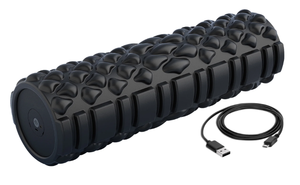 lot 526 image: Athletic Works 3-Speed Vibrating Fitness Foam Roller, Rechargeable, Full Body Recovery Roller