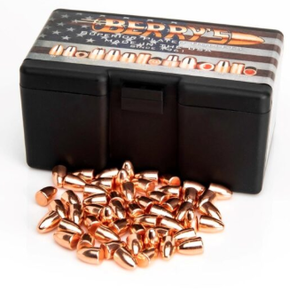 lot 318 image: Berry 9mm (.356) 115gr Round Nose 250 Count