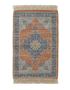 lot 324 image: Better Homes & Gardens Persian Fringe Indoor Area Rug, Orange, 30x46