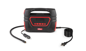 lot 414 image: Hyper Tough Dual Power Digital Inflator for P19565R15 Car Tire Car-DC 12V or Home-AC 120V