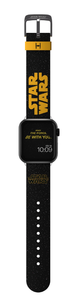 lot 457 image: LOT OF 3 Star Wars Galactic Edition - Silicone Apple Watch Band and Android Smartwatch Band