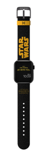 lot 458 image: LOT OF 3 Star Wars Galactic Edition - Silicone Apple Watch Band and Android Smartwatch Band