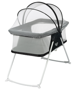 lot 459 image: Cosco Kids Sleep Spot Baby Bassinet, Noir Dot, Infant