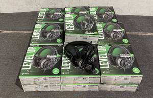 lot 463 image: LOT OF 19 RIG 400 HX Over-Ear Gaming Headset, Cell Phone Headset with Removable Mic