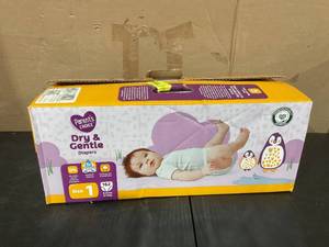 lot 711 image: Parents Choice Dry & Gentle Diapers Size 1, 162 Count