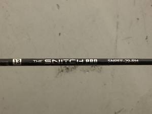 lot 538 image: 13 FISHING - The Snitch ProFreefall Ghost - Inline Ice Fishing Combo - 29 with Fast Action Flex Tip - SNPFF-29-RH