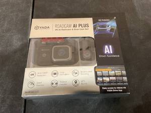 lot 72 image: Yada Roadcam AI Plus AI-Powered 4K Dash Cam with 1080p Rear Cam