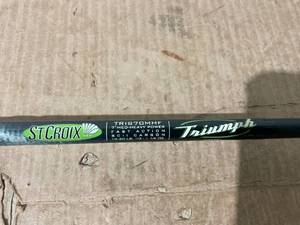 lot 28 image: St. Croix TRIS70MHF Triumph Inshore Spinning Rod 7 Medium Heavy