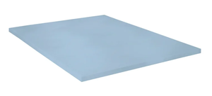 lot 348 image: Twin SIze Mainstays 2 Memory Foam Mattress Topper
