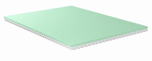 lot 733 image: Twin Size Allswell 4 Memory Foam Mattress Topper Infused with Cooling Diamond Gel