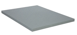 lot 734 image: Full Size Allswell 3 Sleep Cool ThermaGel Memory Foam Topper Infused with Graphite
