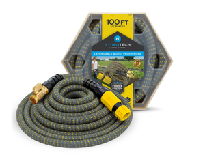 lot 672 image: Hydrotech 58 in. x 100 ft. Expandable Burst Proof Hose