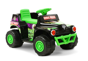 lot 683 image: Hyper Toys 6V Grave Digger Truck Preschool Wheels Power Ride on
