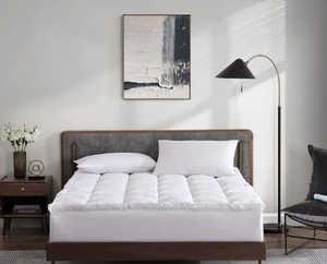 lot 590 image: King Size Allswell Ultra Plush Pillow Top Mattress Topper