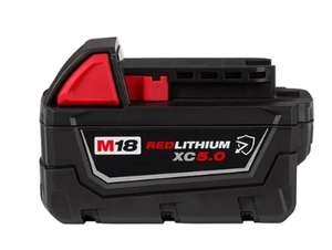 lot 64 image: Milwaukee 48-11-1850R M18 REDLITHIUM XC5.0 Resistant Battery