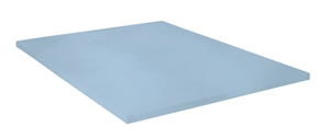 lot 604 image: Twin Size Mainstays 2 Memory Foam Mattress Topper