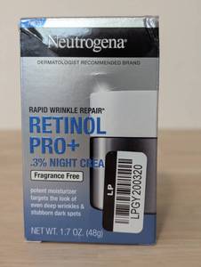 lot 131 image: Neutrogena Rapid Wrinkle Repair Pro  0.3% Night Cream - 1.7 fl oz