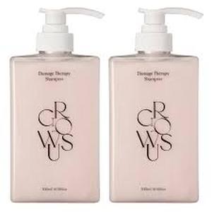 lot 76 image: GROWUS Damage Therapy Shampoo, 16.9 fl oz, 2-pack