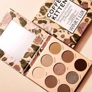 lot 12 image: Winky Lux Coffee Kitten Eyeshadow Palette, Neutral Eyeshadow Palette, 9 Shades