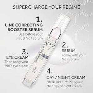 lot 53 image: No7 Laboratories Line Correcting Booster Serum - 0.5 fl oz