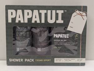 lot 10 image: Papatui Mens Shower Pack Cedar Sport - 3ct