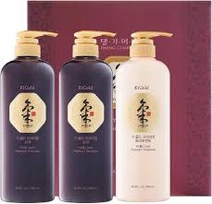 lot 85 image: Daeng Gi Meo Ri Ki Gold Premium Special Set 3-Pack 2X Shampoo 1X Treatment
