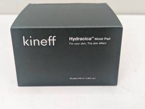 lot 269 image: Kineff Hydracica Moist Pads, 60 Pads (100ml3.38 fl oz)