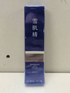 lot 258 image: SEKKISEI Herbal UV Defense Gel for Face Broad Spectrum Sunscreen, SPF40, 1 Ounce