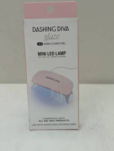 lot 221 image: Dashing Diva Glaze Nail Care LED Mini Lamp