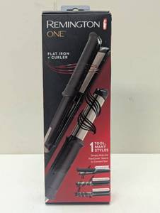 lot 224 image: Remington One Flat Hair Iron  Curler