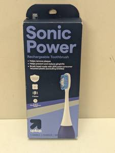 lot 225 image: Adult Electric Rechargeable Toothbrush - up&up