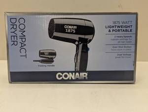 lot 201 image: Conair Folding Handle Travel Dryer