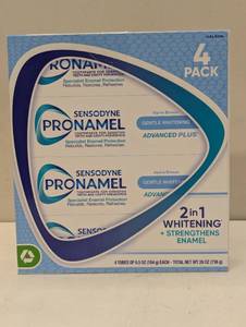 lot 262 image: Sensodyne Pronamel Gentle Whitening Advanced Toothpaste, 6.5 Ounce (Pack of 4)