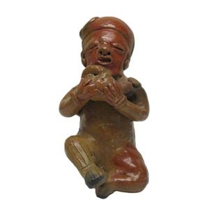 lot 167 image: Pre-Columbian Style Terra Cotta Pottery Figure