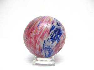 lot 24 image: LARGE Antique Onionskin Marble 1 34