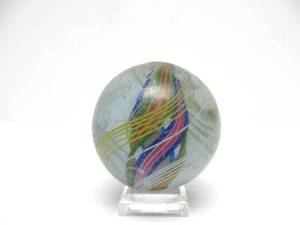 lot 25 image: LARGE Antique German Swirl Marble 1 58
