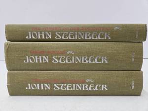 lot 100 image: Very Nice Condition of Vintage Hardcover Famous Novels by John Steinbeck