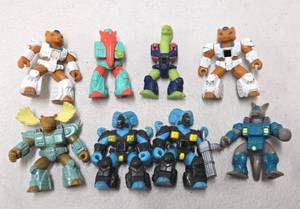 lot 108 image: Lot of Orig Vintage 1980s Hasbro Takara BATTLE BEASTS