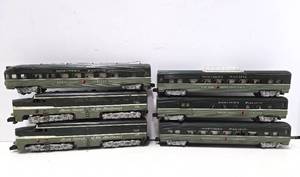 lot 128 image: Complete Set Vintage American Flyer Northern Pacific - Pacific Coast Limited Train Set