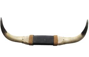 lot 194 image: Genuine Western Ranch Style Longhorn Wall Display