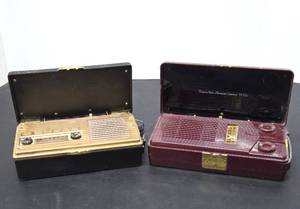 lot 236 image: 2 Vintage 1950s EMERSON Portable Tube Radios