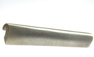 Wonderful Large Signed Sculptural modernist 3D Hammered Sterling Silver Brooch by Claude Chavent