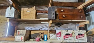 lot 36 image: Collection of Antique Household and Tool Items