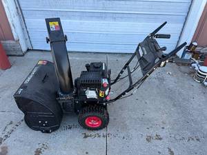 lot 44 image: Legend Force 24-Inch Two-Stage Snow Blower, 208cc