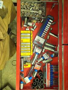 lot 53 image: Comprehensive Set of Hand Tools with Socket and Wrench Collection