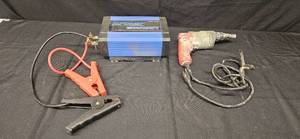 lot 66 image: Bundle of Milwaukee Electric Screwdriver and NPower 1500 Watt Digital Power Inverter