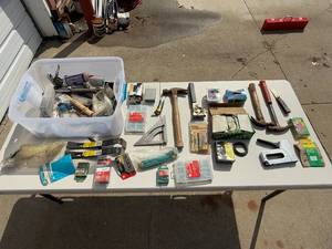 lot 92 image: Comprehensive Collection of Various Hand and Power Tools