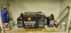 lot 120 image: Assorted Motor Oil and Car Maintenance Products Collection - content quantities unverified
